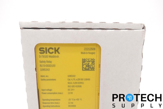SICK RLY3-0SSD100 Safety Relay 1085343 NEW SEALED with WARRANTY