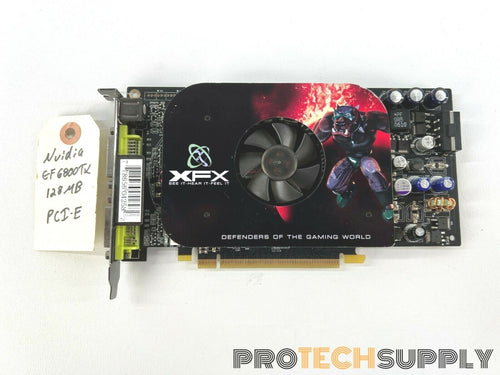 XFX Nvidia GeForce 6800 XT PV-T42E-NDE3 128MB DDR3 Graphics Card GPU W/ WARRANTY