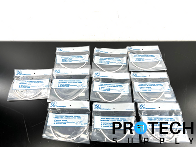 (Lot of 10) CP Technologies C6-WH-01-0 Category 6 Patch Cord 1ft w/ WARRANTY
