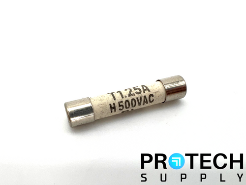 (19/Pk) Schurter 8020.5012 Cartridge Fuses 6.3x32mm 1.25A NEW with WARRANTY