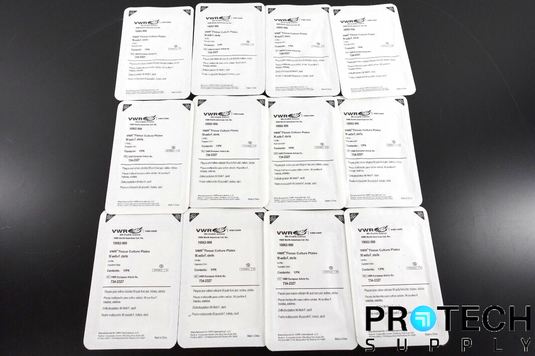Lot of 12 VWR 10062-900 Culture Plates 96 Wells-F NEW with WARRANTY