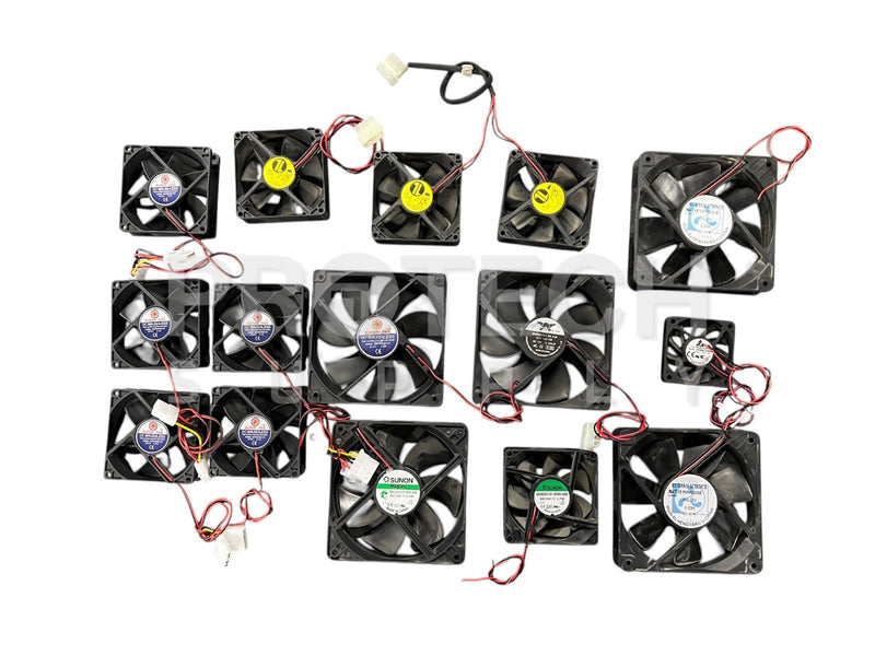 Load image into Gallery viewer, (Lot of 16) Misc Cooling Fan Super Fan / Nidec / Ruilian Science / Suson / Delta
