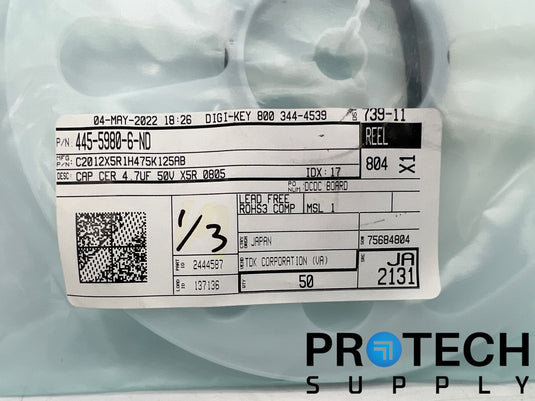 50/Pk TDK Corporation C2012X5R1H475K125AB Ceramic Capacitor 50V with WARRANTY