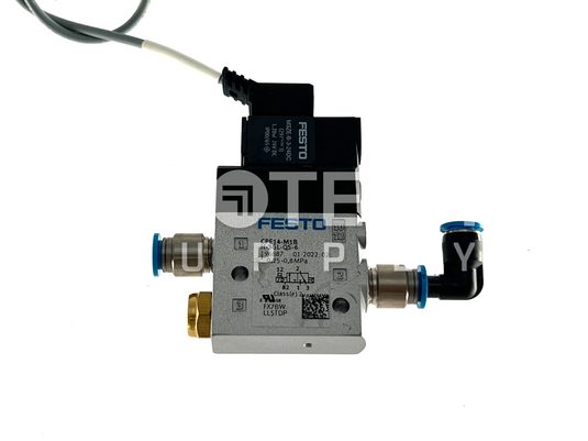 (Lot of 2) FESTO M1B-H3GL-QS-6 Solenoid Valve 196887 with WARRANTY