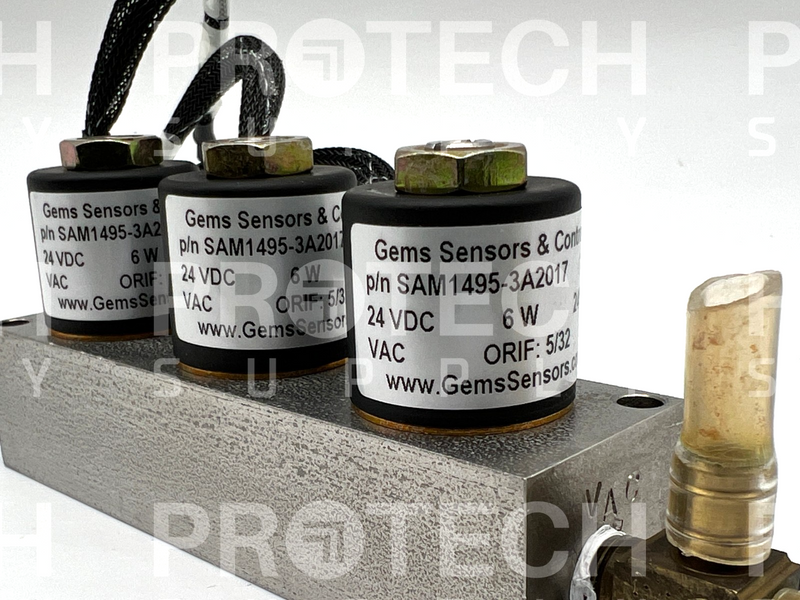 Load image into Gallery viewer, (Lot of 3) Gems Sensors &amp; Controls SAM1495-3A2017 Pressure Switch with WARRANTY
