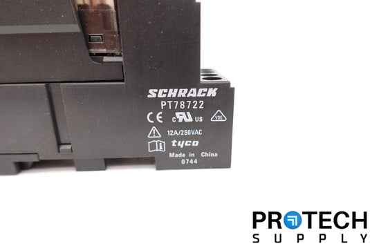 Schrack General Purpose Relay PT78722 with WARRANTY
