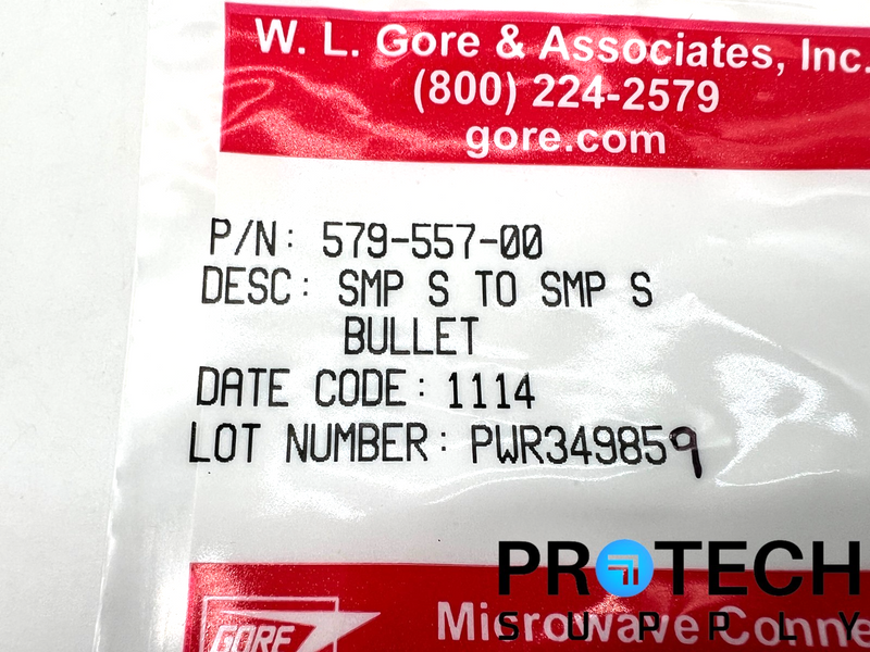 Load image into Gallery viewer, W. L. Gore &amp; Associate 579-557-00 SMP to SMP Bullet Connector NEW with WARRANTY
