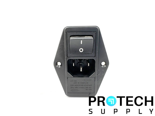 Corcom 5EFLA2S Power Entry Connector Module 5A 120V 50-60Hz with WARRANTY