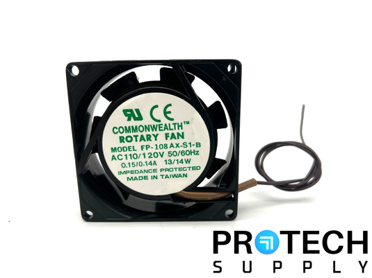 Commonwealth FP-108AX-S1-B Rotary Fan with WARRANTY