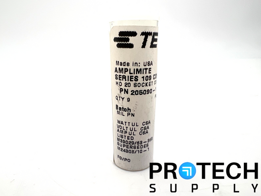(Pack of 18) TE Connectivity 205090-1 Gold Socket NEW with WARRANTY