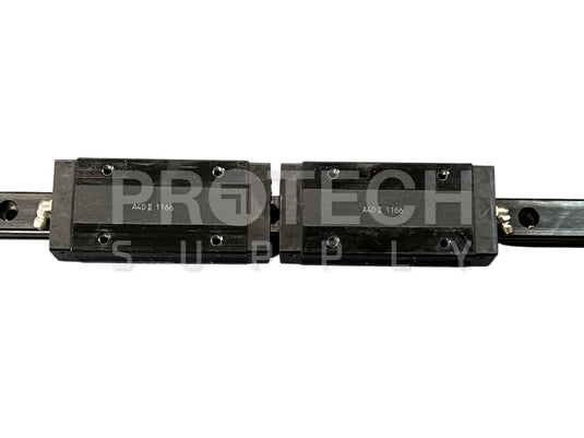 THK SHS20LV Block + Linear Guide Rail 41 3/4" with WARRANTY