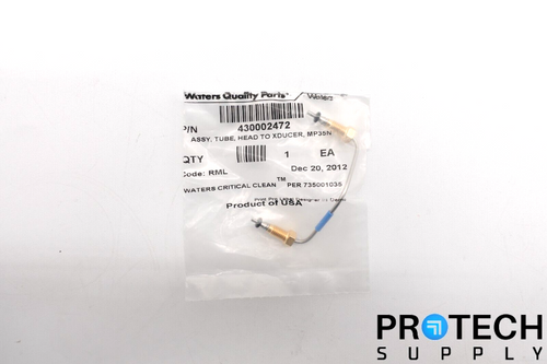 Waters 430002472 Head to Transducer Tubing Assembly MP35N NEW with WARRANTY