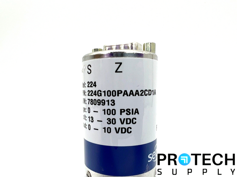 Load image into Gallery viewer, Setra 224G100PAAA2CD1A Flow-Through Pressure Transducer with WARRANTY

