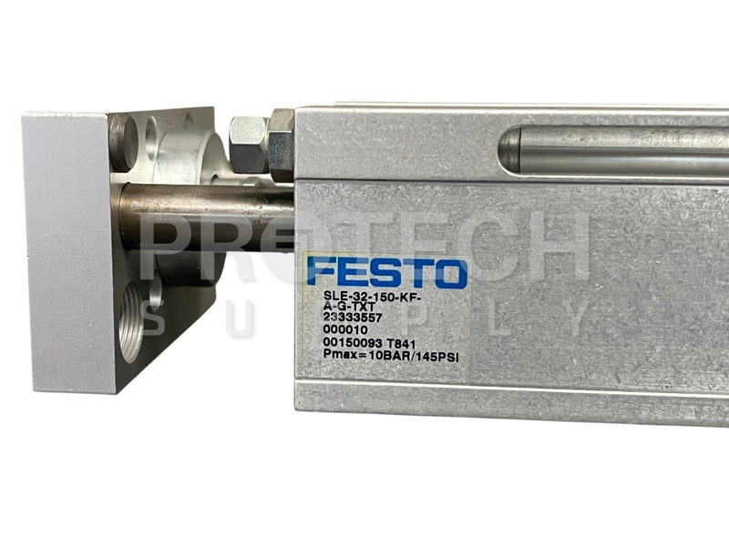Load image into Gallery viewer, Festo SLE-32-150-KF-A-G-TXT Pneumatic Linear Drive Unit 23333557 with WARRANTY
