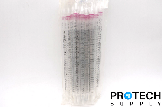 Falcon 357515 Polystyrene Serological 25ml Pipet Pack 20 NEW