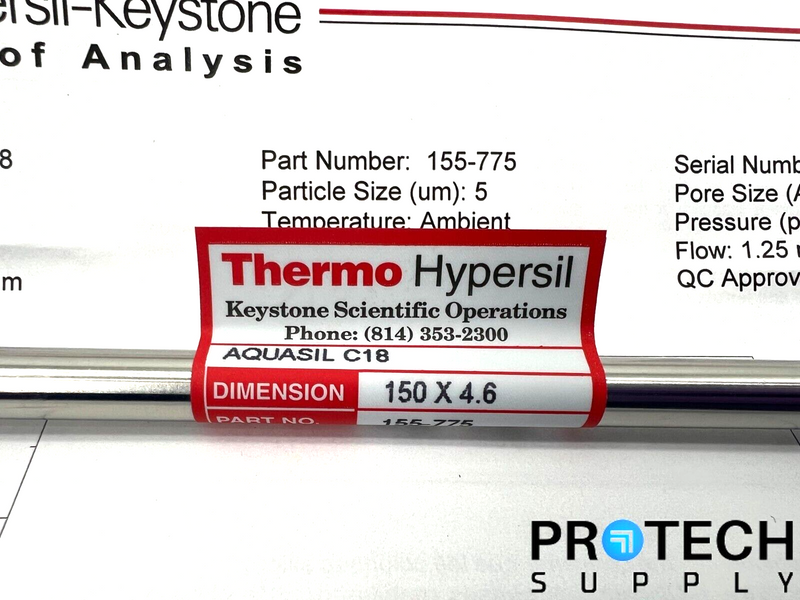 Load image into Gallery viewer, Thermo Column 5um Aquasil C18 150 x 4.6mm 155-775 with WARRANTY
