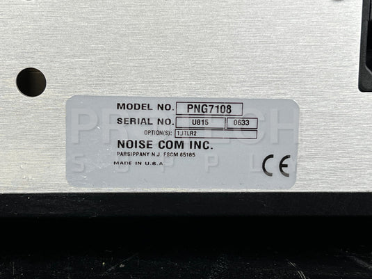 NoiseCom PNG7108 Precision Noise Generator + Power Cable with WARRANTY