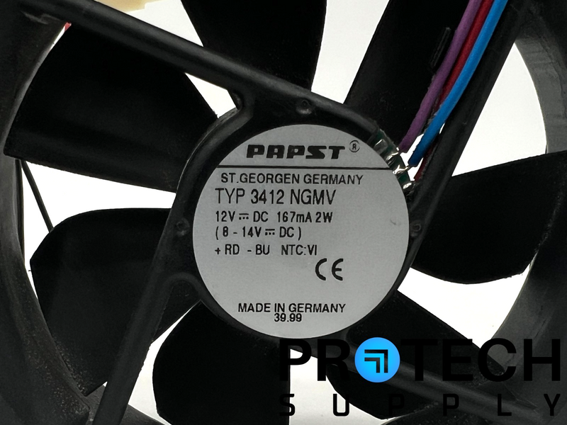 Load image into Gallery viewer, Papst 3412 NGMV Cooling Fan + RAFI 947-5-1 Contact Block Assy with WARRANTY
