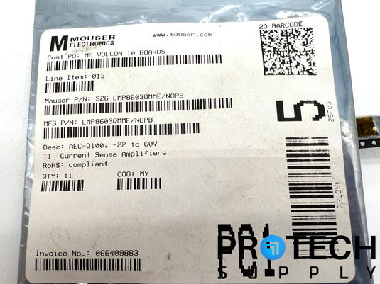 (11/Pk) Texas Instruments LMP8603QMME/NOPB Current Sense Amplifier NEW