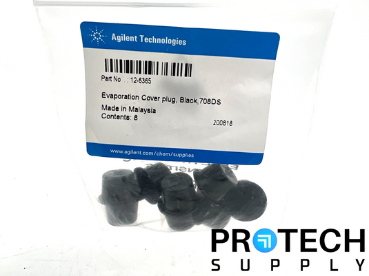8/Pk Agilent 12-6365 Evaporation Cover Plug 708DS NEW