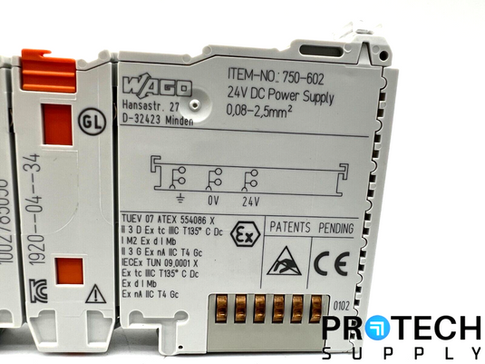 Wago 750-602 DC Power Supply Module with WARRANTY