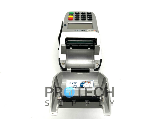 First Data FD100ti Credit Card Terminal + Power Adapter & Cable with WARRANTY