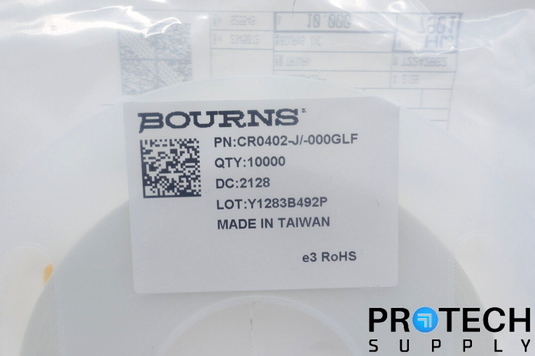 (10,000/Reel) Bourns CR0402-J/-000GLF 0 Ohms Jumper Resistor 0402 NEW