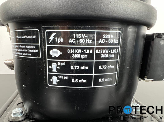 Werther International Ultra Quiet Air Compressor P15-TC with WARRANTY