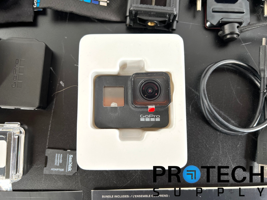 GoPro Hero 7 Black Action Camera + Lot of Accessories with WARRANTY