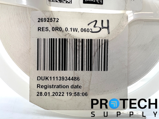 (5000 Reel) Panasonic ERJ3GEY0R00V Thick Film Resistors with WARRANTY