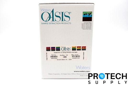 Waters Oasis MCX 1cc Vac Cartridge 30 mg Sorbent 30µm 100/pk NEW