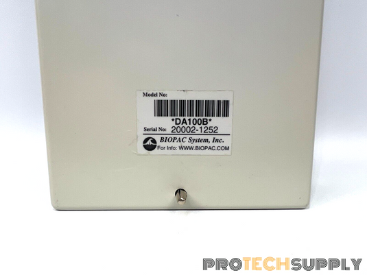 Biopac Systems DA100B Drift Differential Bridge Amplifier Module with WARRANTY