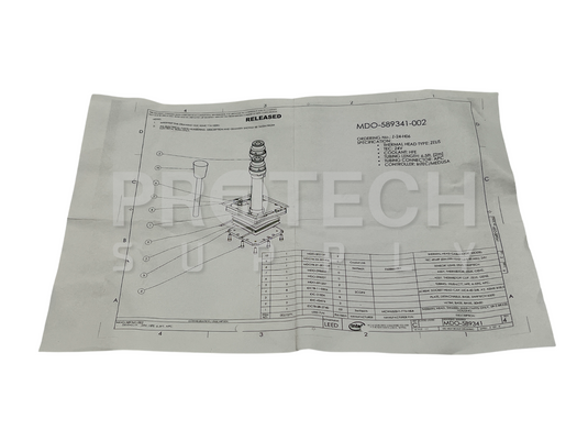 Intel ZEUS Semiconductor Thermal Head Assembly MDO-589341-002 with WARRANTY