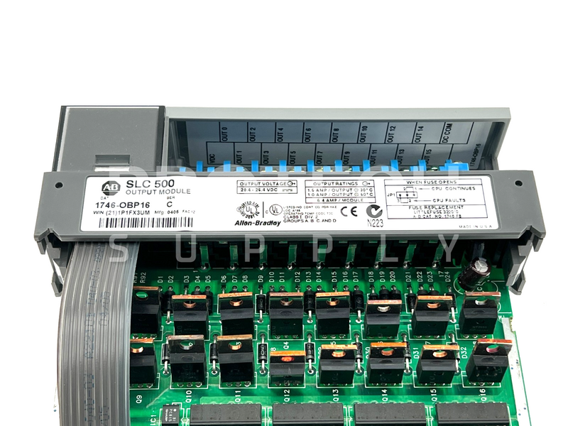 Load image into Gallery viewer, Allen-Bradley 1746-OBP16 SLC500 Output Module Ser C with WARRANTY

