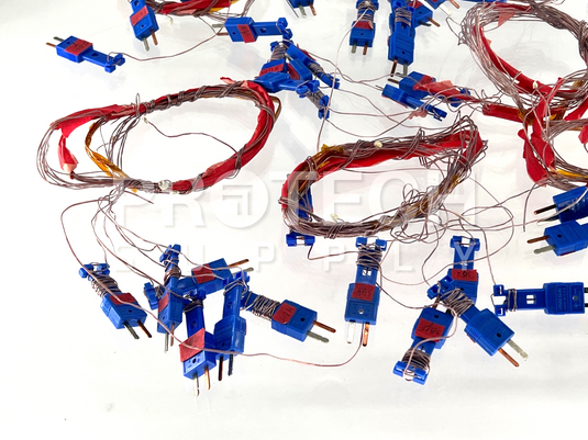 (Lot of 46) Omega T-Type Thermocouple Miniature Plug Connector with WARRANTY