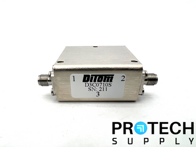 DiTom D3C0710S Microwave RF Isolator NEW with WARRANTY