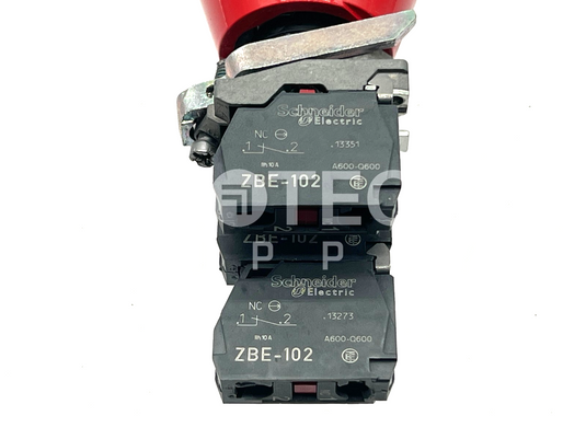 Schneider Electric ZBE-102 Emergency Stop Button Assy with WARRANTY