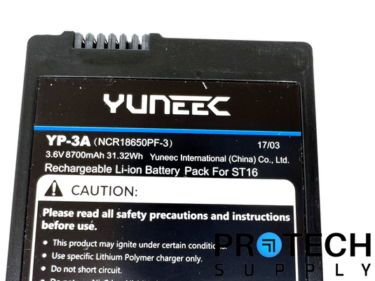 Yuneec YP-3A Rechargeable Li-ion Battery from ST16 Controller with WARRANTY