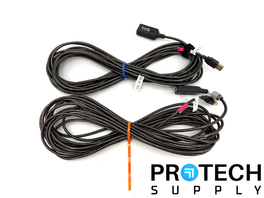 (Pack of 2) Plugable USB 2.0 Extension Cable 32ft with WARRANTY