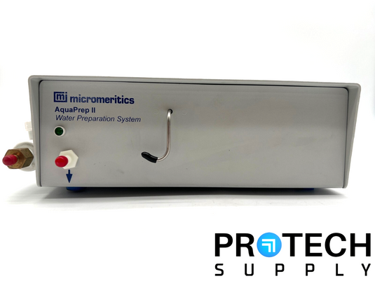 Micromeritics AquaPrep II Water Preparation System with WARRANTY
