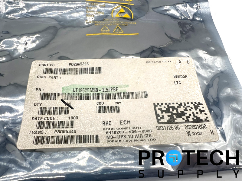 Load image into Gallery viewer, (90/Pk) Analog Devices LT1962EMS8-2.5#PBF Voltage Regulator IC with WARRANTY
