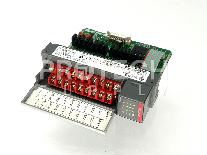 Load image into Gallery viewer, Allen-Bradley 1746-0A16 SLC500 Output Module Ser D with WARRANTY
