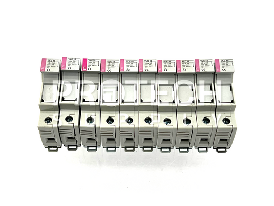 (Lot of 10) ETI VLC 10 Fuse Holders 32A 690V 1-Pole with WARRANTY