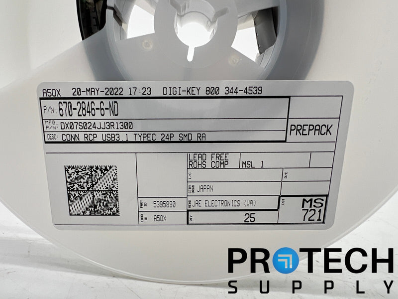 Load image into Gallery viewer, 25/Pk JAE Electronics DX07S024JJ3R1300 USB-C Connector NEW w/WARRANTY

