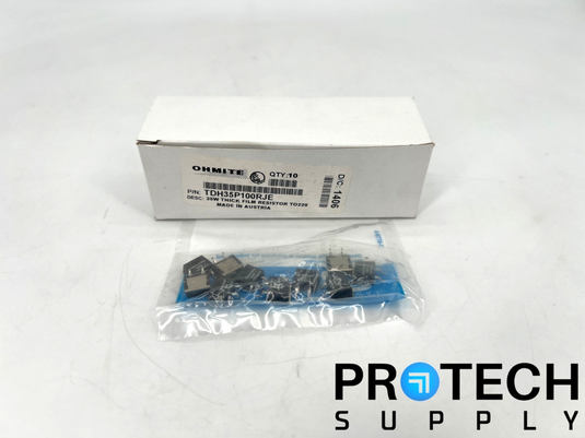 (10/Pk) OHMITE TDH35P100RJE Chip Resistor NEW with WARRANTY