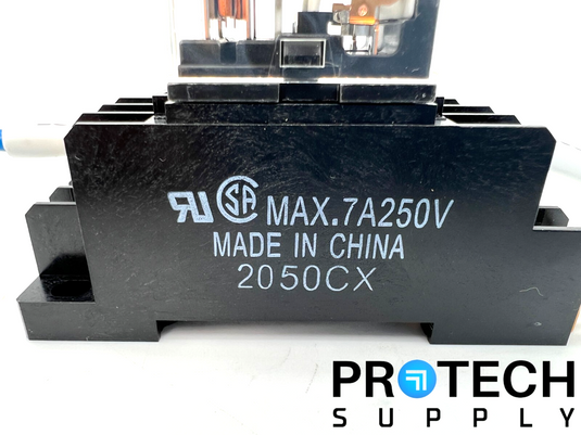 Omron PYF08A-E Relay Socket Base + MY2N-GS Relay with WARRANTY