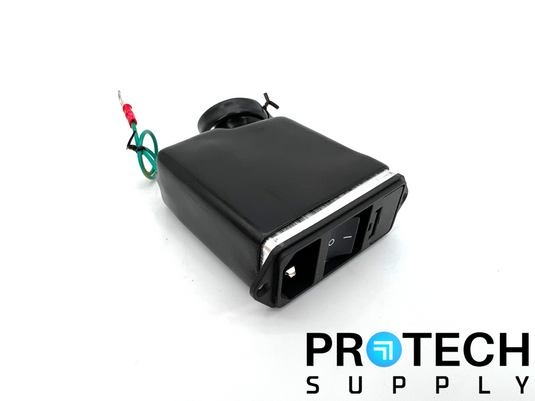 SCHURTER CD44.1101.151 Power Entry Connector 6A 125/250VAC 50/60Hz with WARRANTY