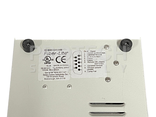 Fiber Lite DC950A Regulated Illuminator Light FOR PARTS / REPAIR