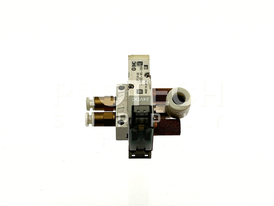 (Lot of 4) SMC SYJ3140-5MOZ Solenoid Valves 24VDC