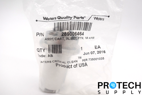 Waters 289006464 Everflow Injector Pod / Cartridge NEW with WARRANTY